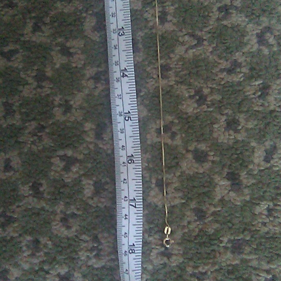 NWT, PRICE FIRM/18KT GOLD OVER S.S HEART NECKLACE - Picture 13 of 15